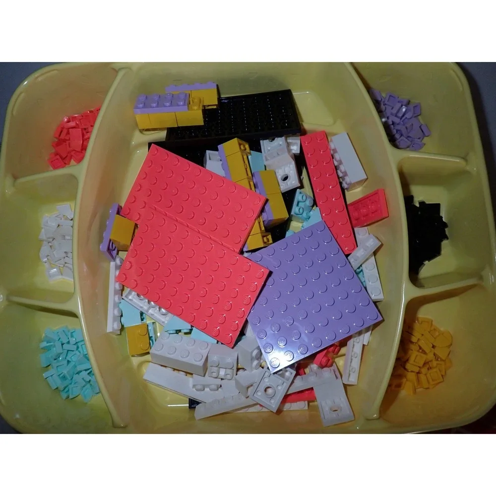 LEGO DOTS Kids Mixed Building Set with Storage Tray and Instructions